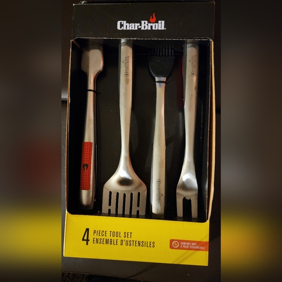 Char Boil 4 Piece Grill Set - Picture 2 of 6